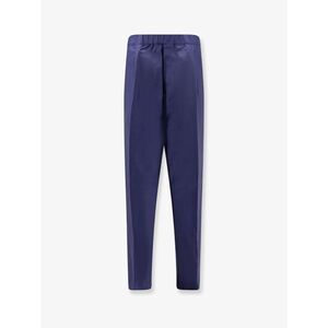 Laneus Men Viscose And Linen Trousers